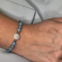 Bransoletka Prezent BABY SHOWER dla Przyszłej Mamy na narodziny dziecka harmonia i ochrona